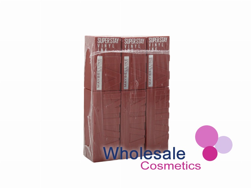 9 x Maybelline Super Stay Vinyl Ink Liquid Lipstick - 125 KEEN